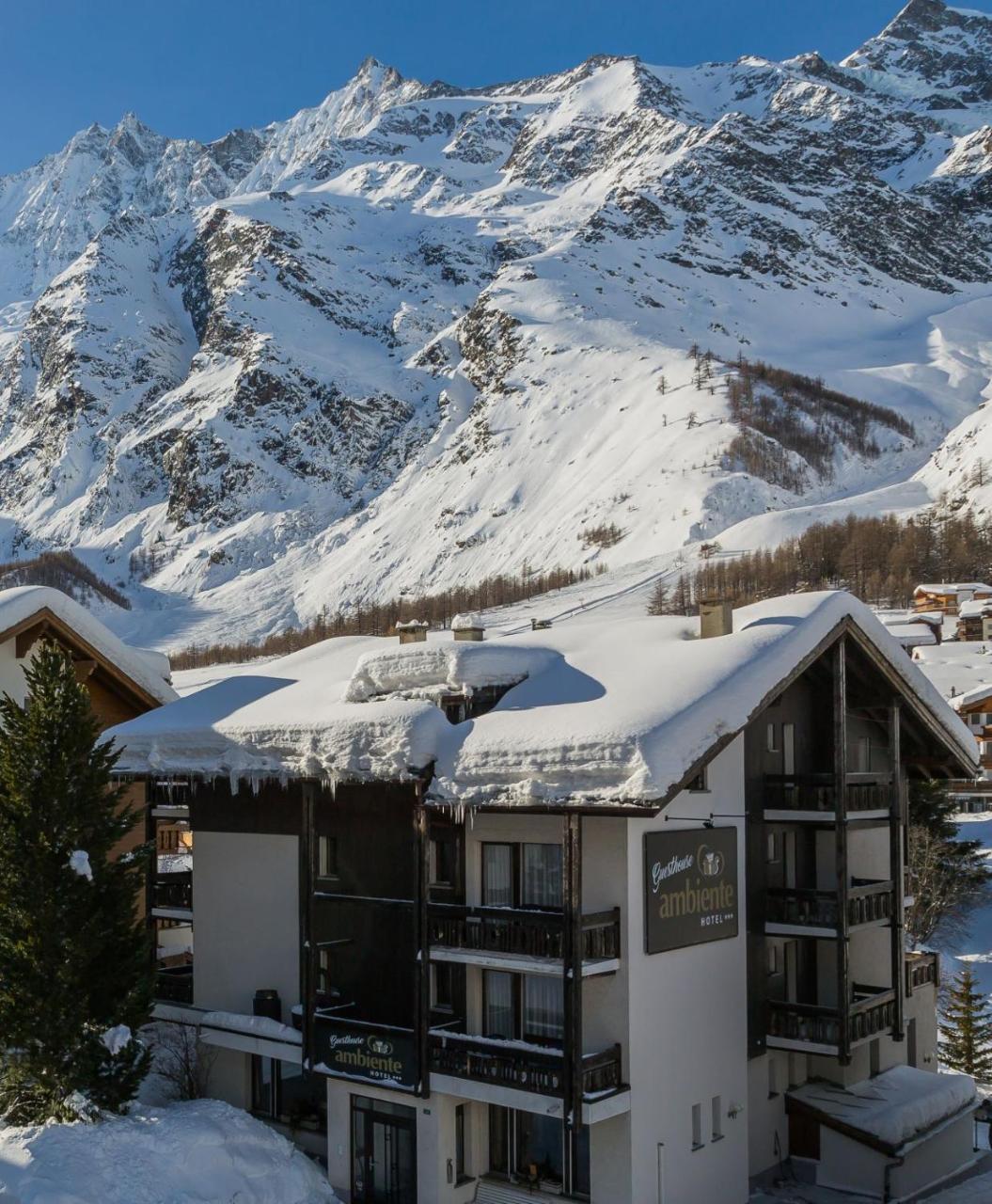 Ambiente Guesthouse Saas Fee Dış mekan fotoğraf