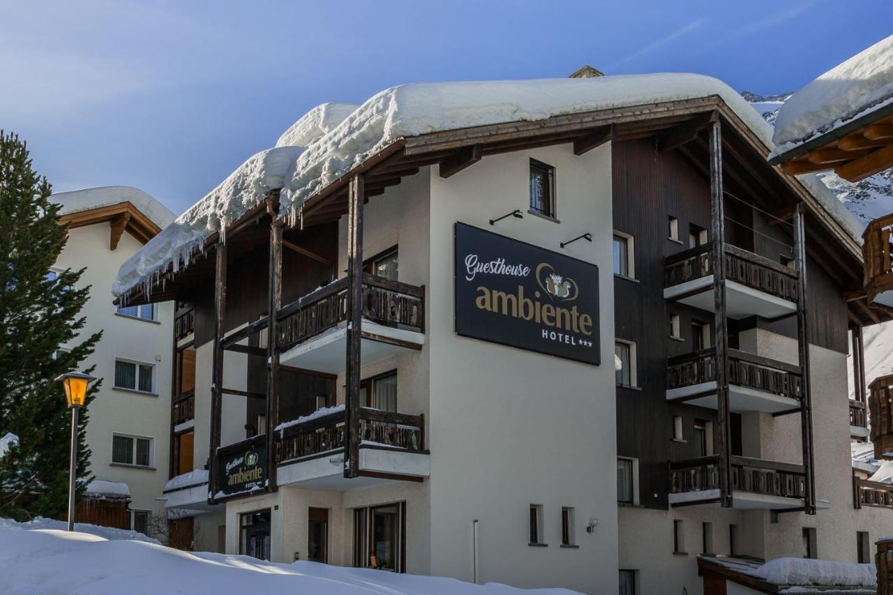 Ambiente Guesthouse Saas Fee Dış mekan fotoğraf